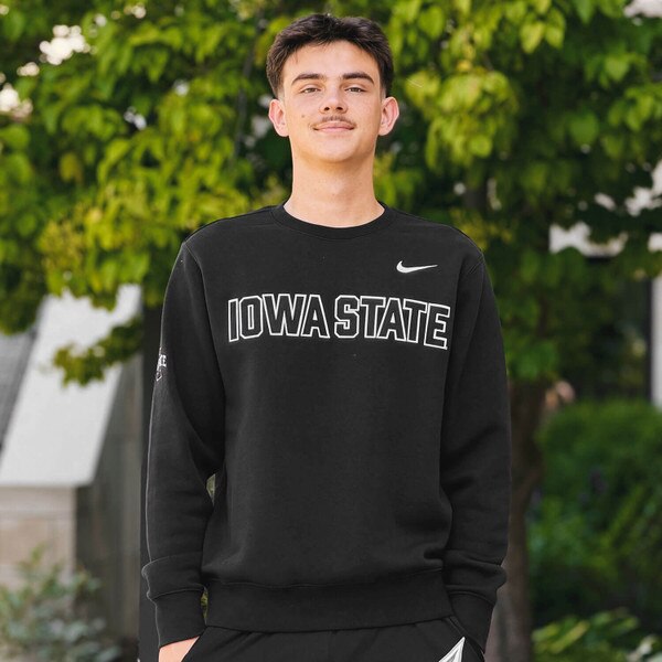 Nike Iowa State Black FA26 Crewneck Sweatshirt